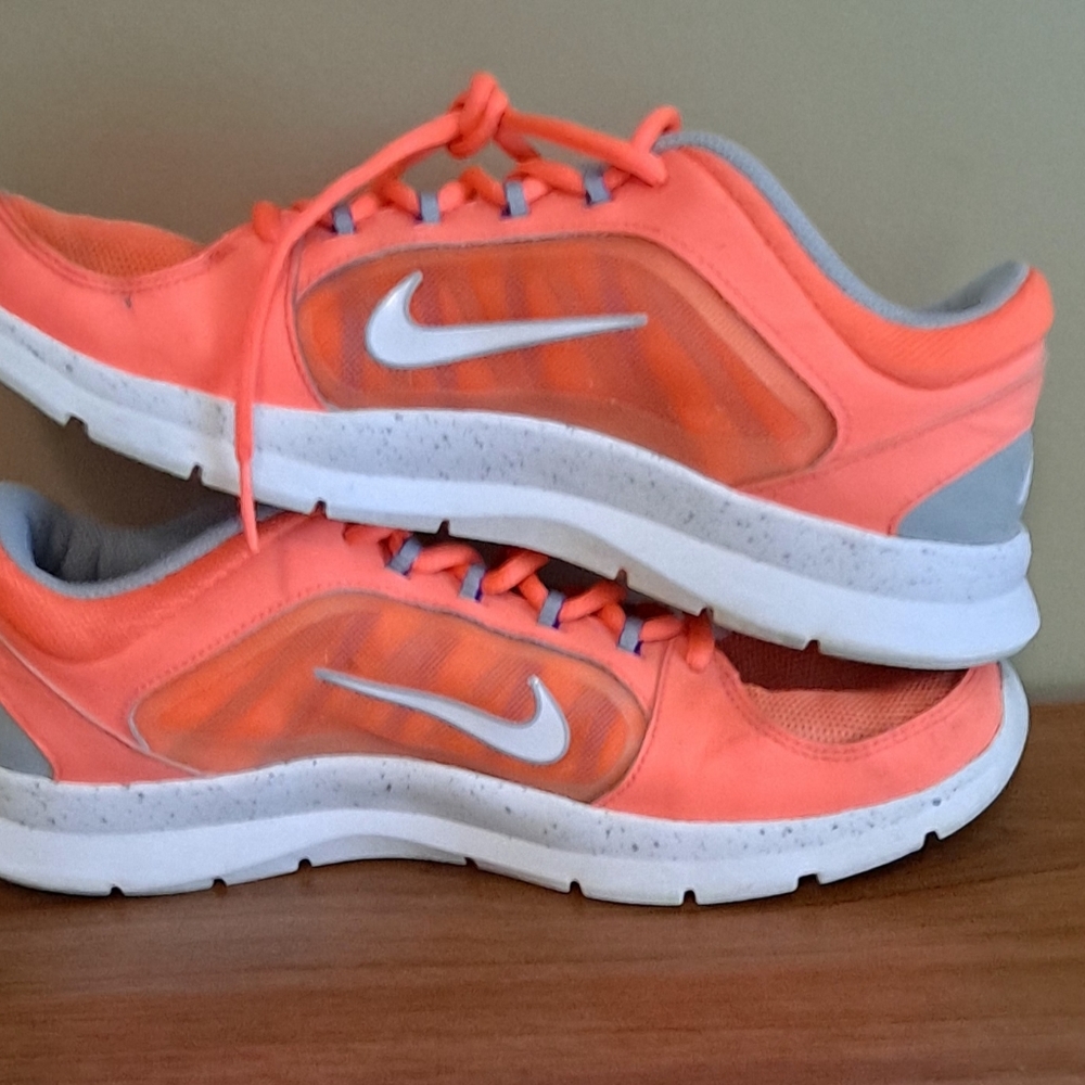 Nike Womens Flex Trainer 4 Neon Orange Running Shoes 643083-800 Size 8.5 Us - Picture 6 of 7